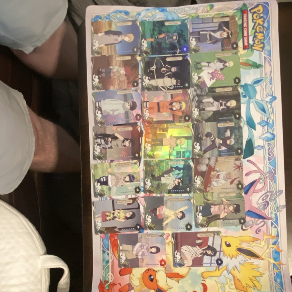 Naruto CCG Earth Scrolls Series 1 Complete SR Lot 20 Cards Hinata Neji Naruto